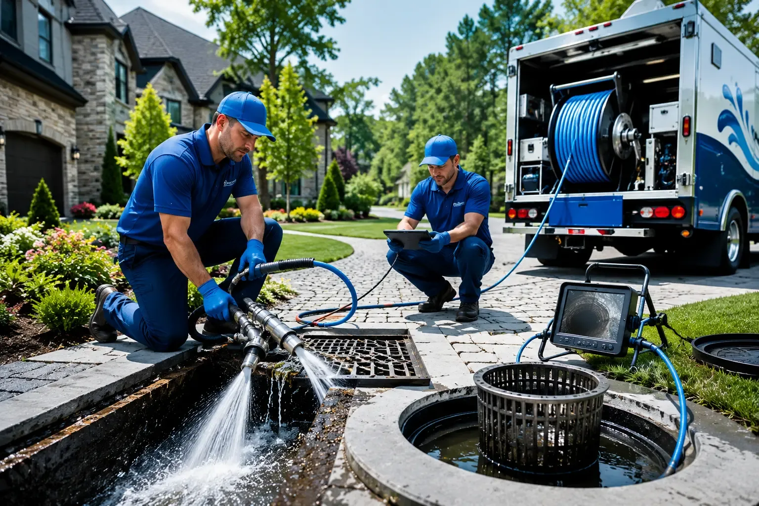 Local outdoor drain cleaning professionals in Black, AL